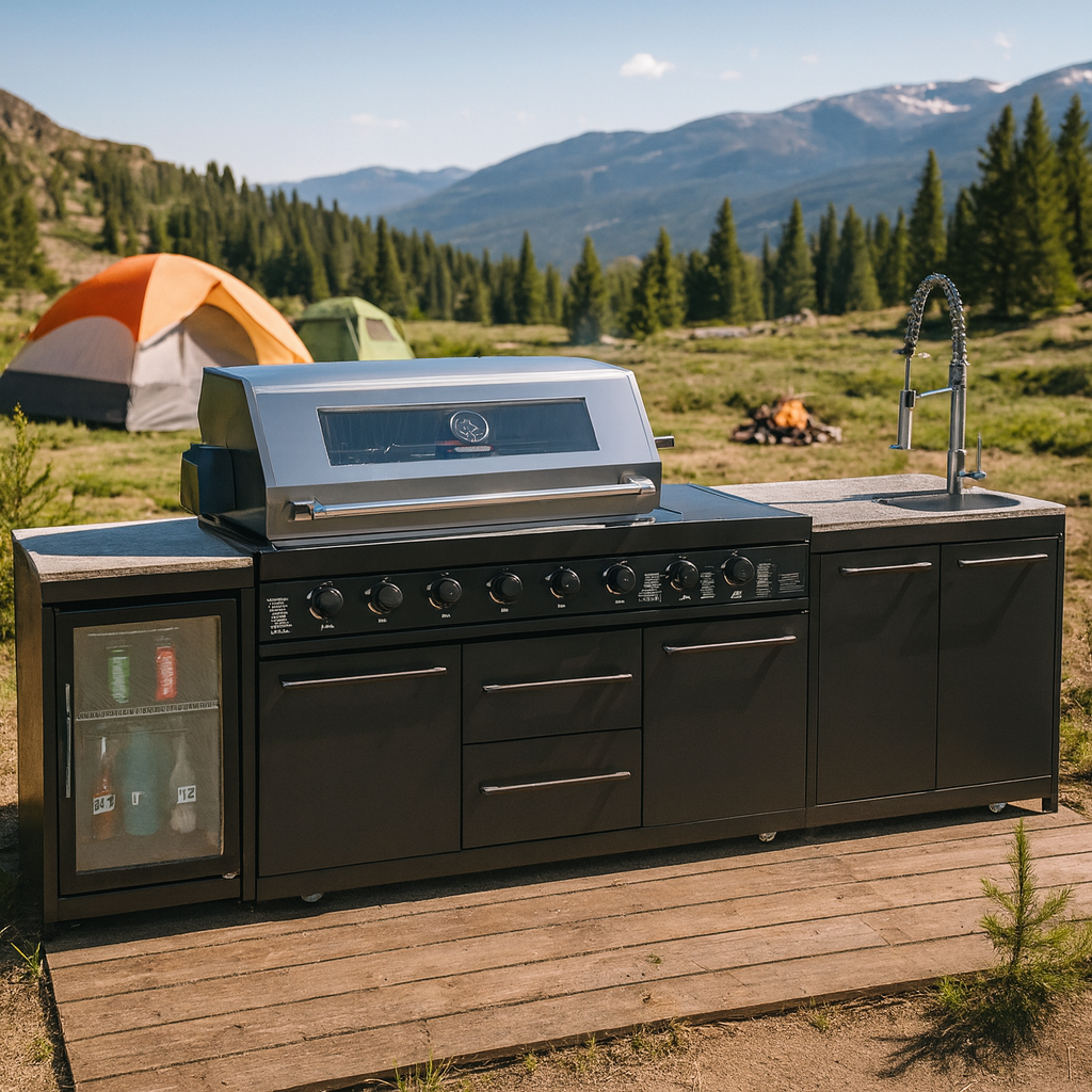 Outdoor Camping Kitchen With Sink - New Arrivals Customizable 304 SS Outdoor