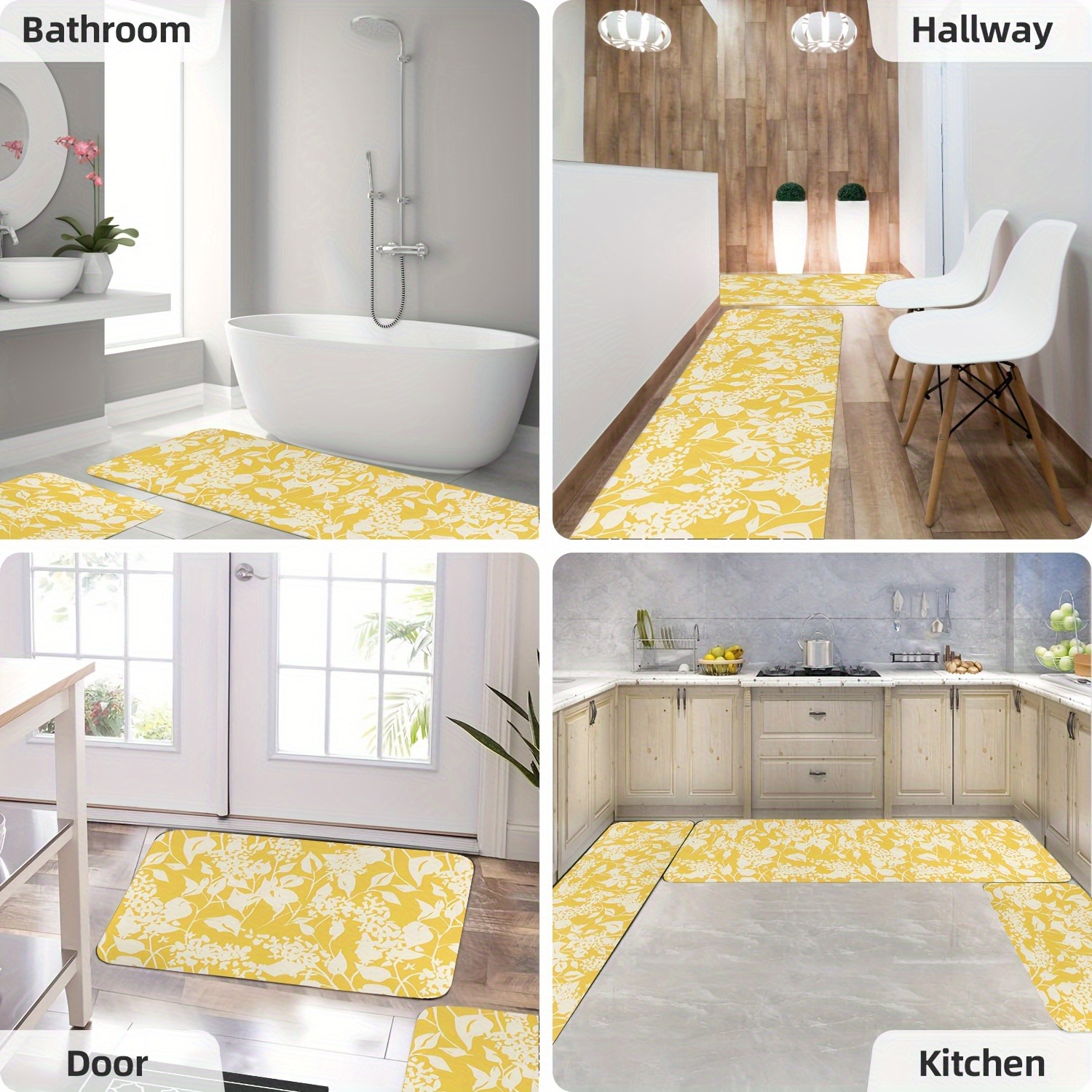 Outdoor Camping Kitchen With Sink - 1PC Flower and Leaves Pattern Kitchen