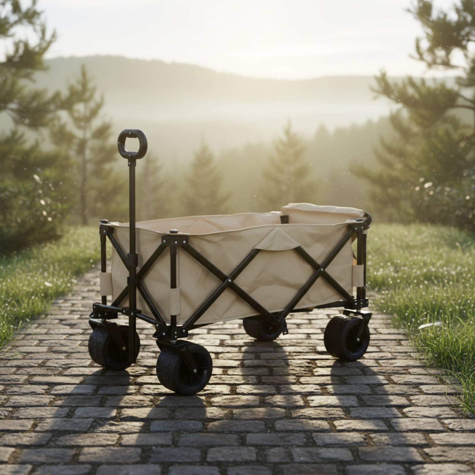 Outdoor Camping Table - Wagon Table Vehicle Portable Camping Wagon