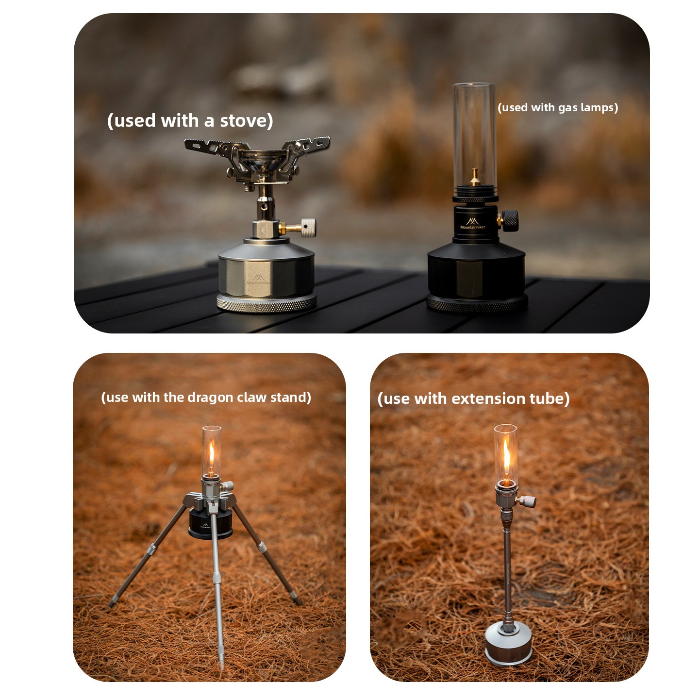 Outdoor Camping Glamping Share - MOUNTAINHIKER New 3PCS Set 12 Prism