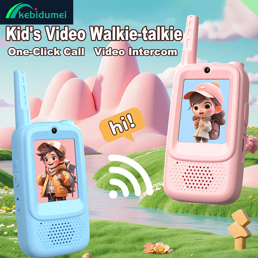 Outdoor Camping Videos - Kebidumei Children's Family Video Walkie Talkie