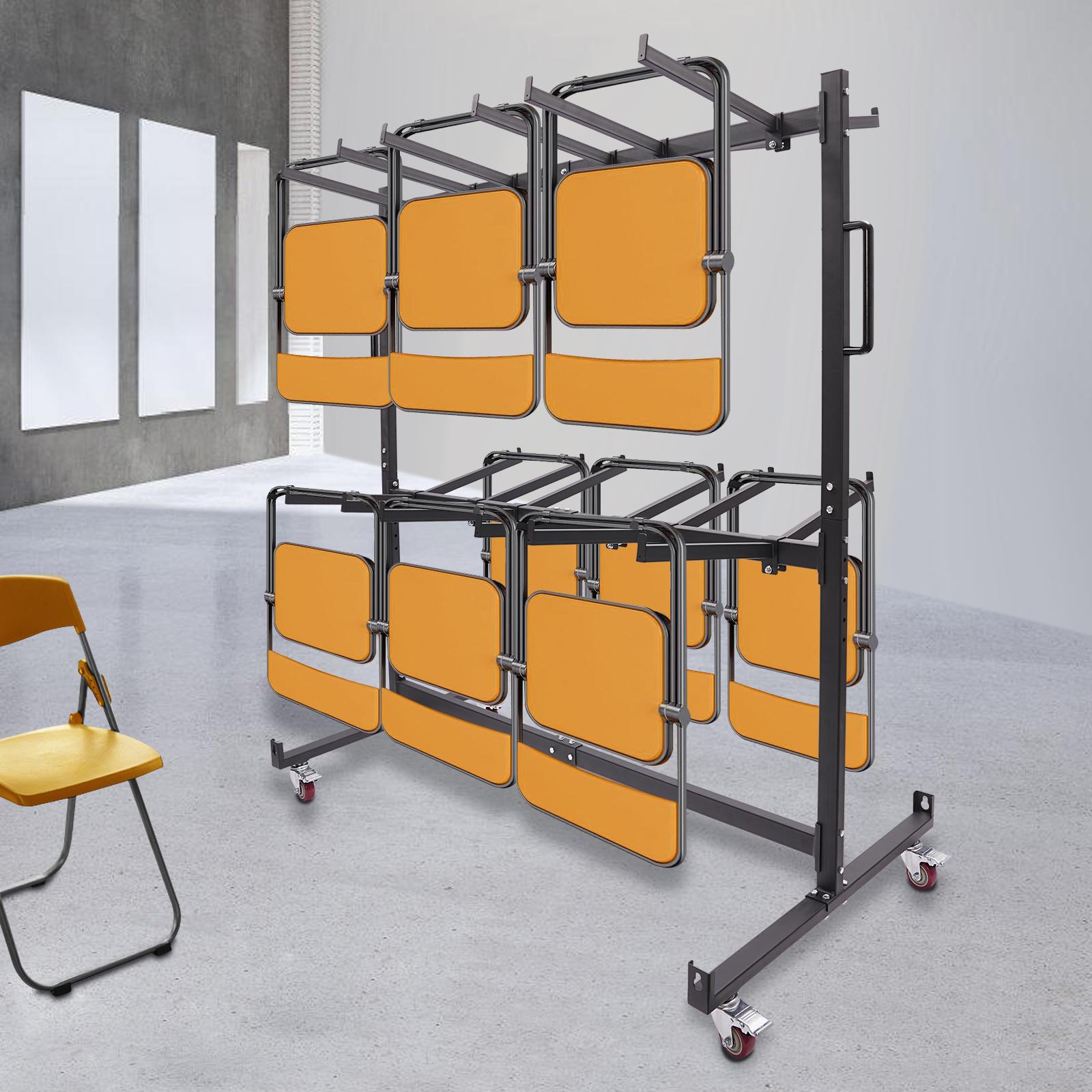 Folding Chair - Folding Table and Chair Cart, Folding