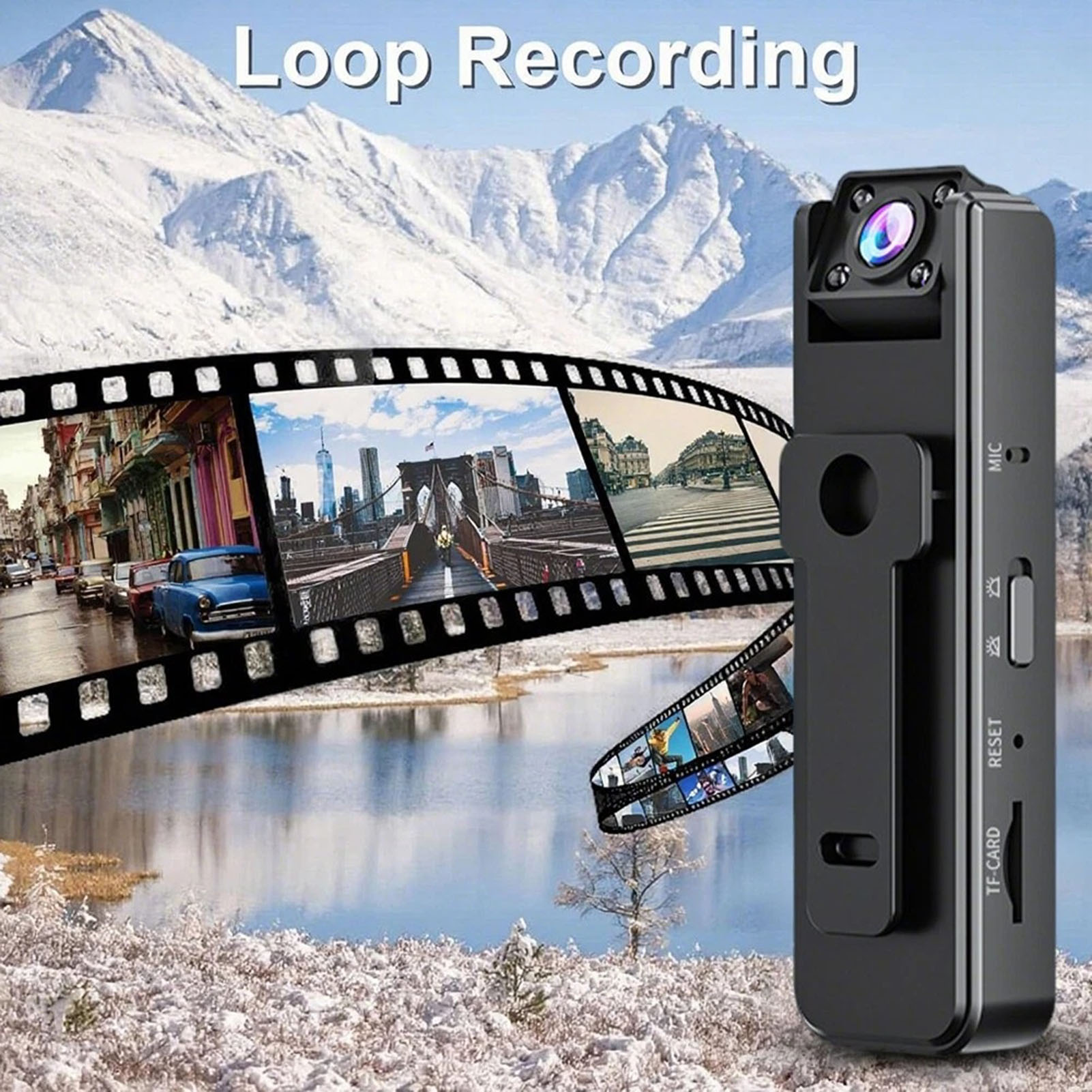Outdoor Camping Videos - Portable Digital Camcorder With Remote Control