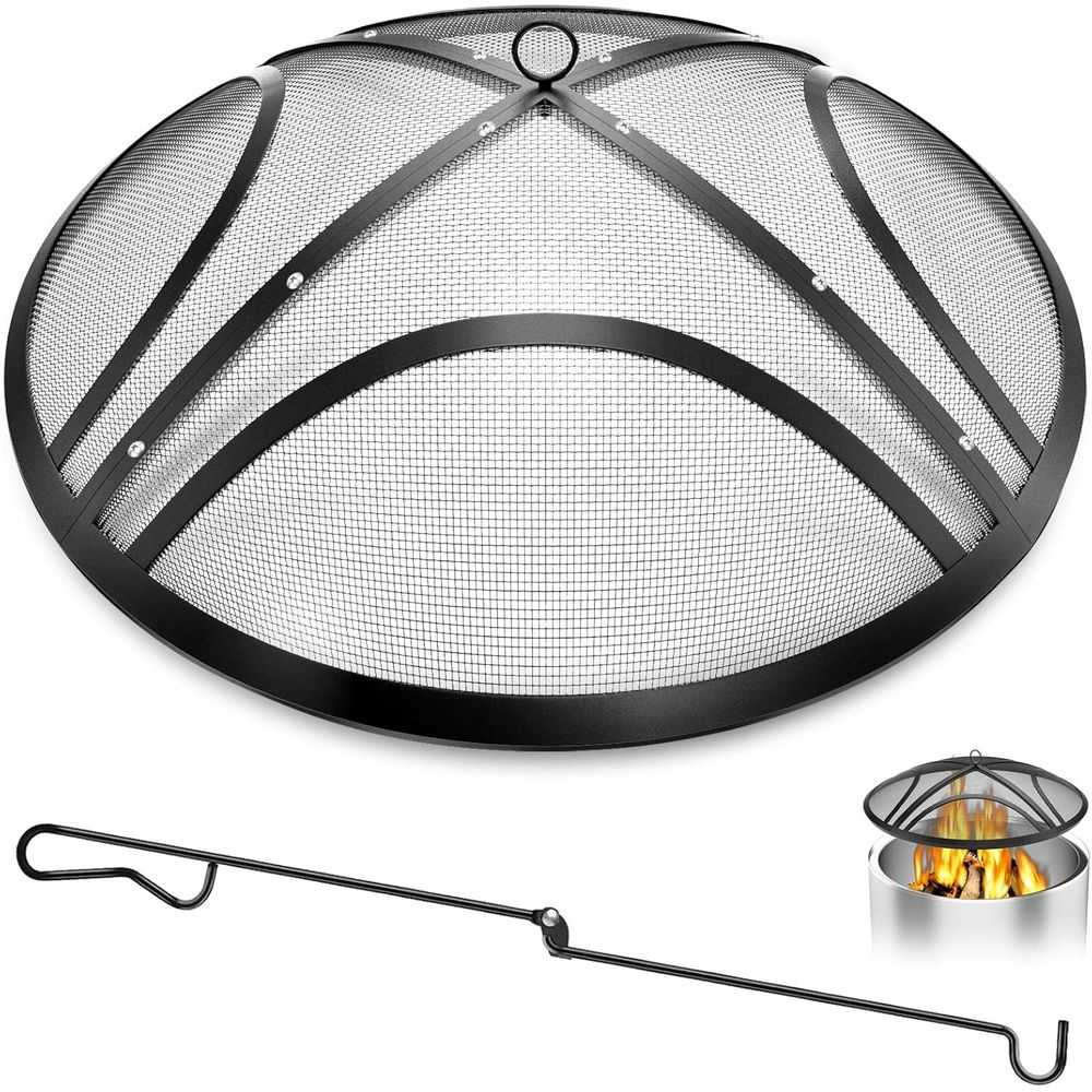Outdoor Camping Fire - 40 Outdoor Fire Pit Mesh Cover