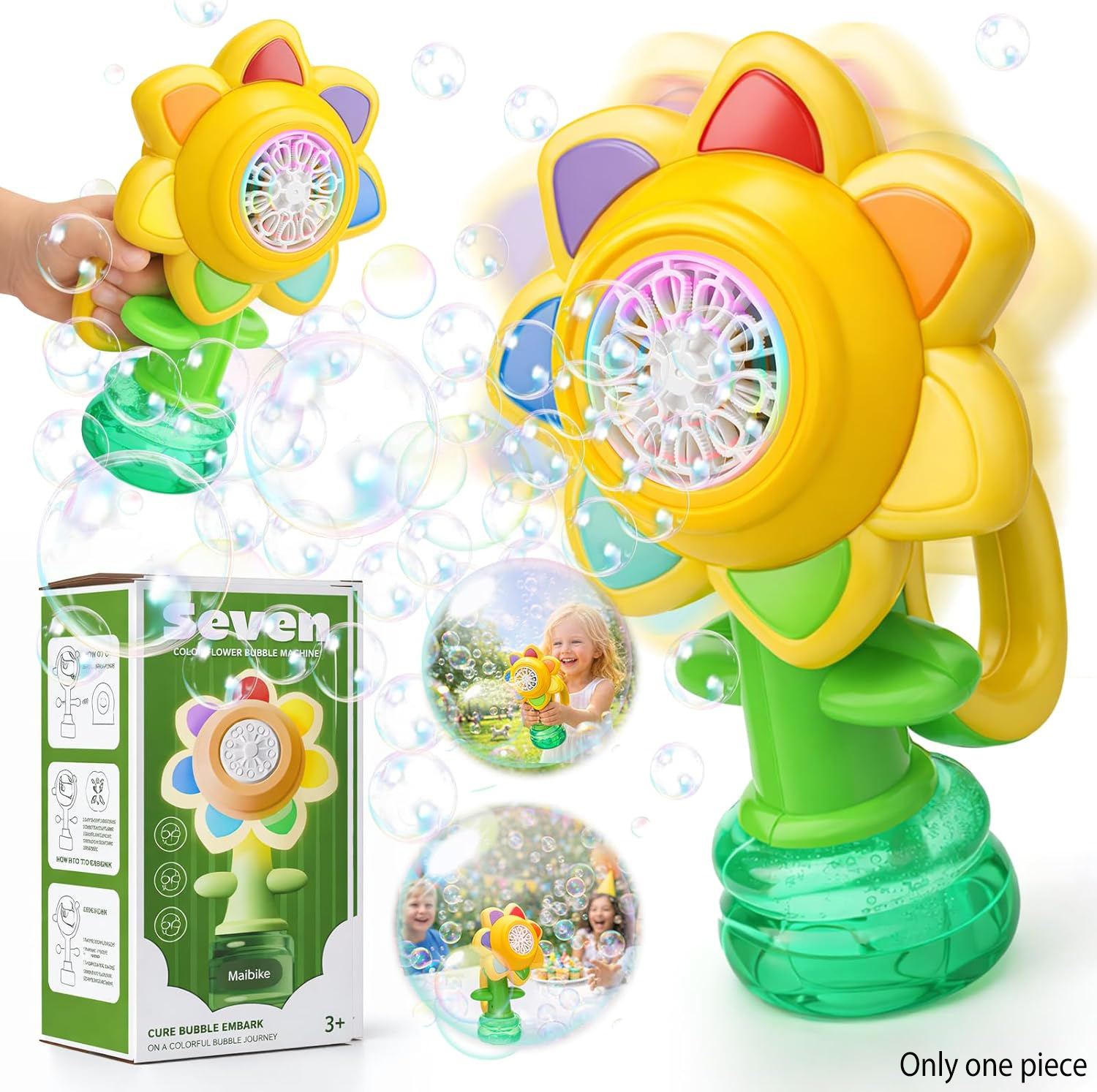 Outdoor Camping Glamping Share - Automatic Sunflower Sunflower Bubble Machine Dancing