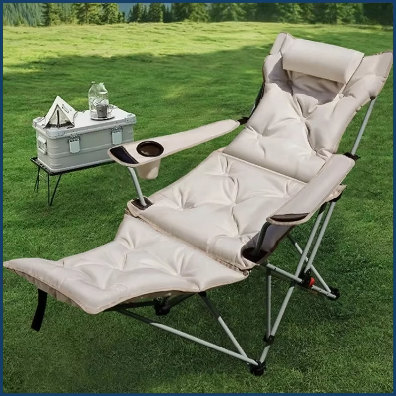 Outdoor Camping Folding Chairs - Folding Recliner Portable Camping Chair with