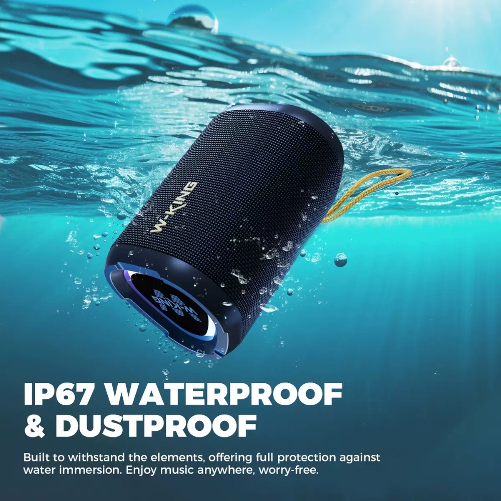 Outdoor Camping Videos - W-KING D110 Wireless Speaker with Heavy