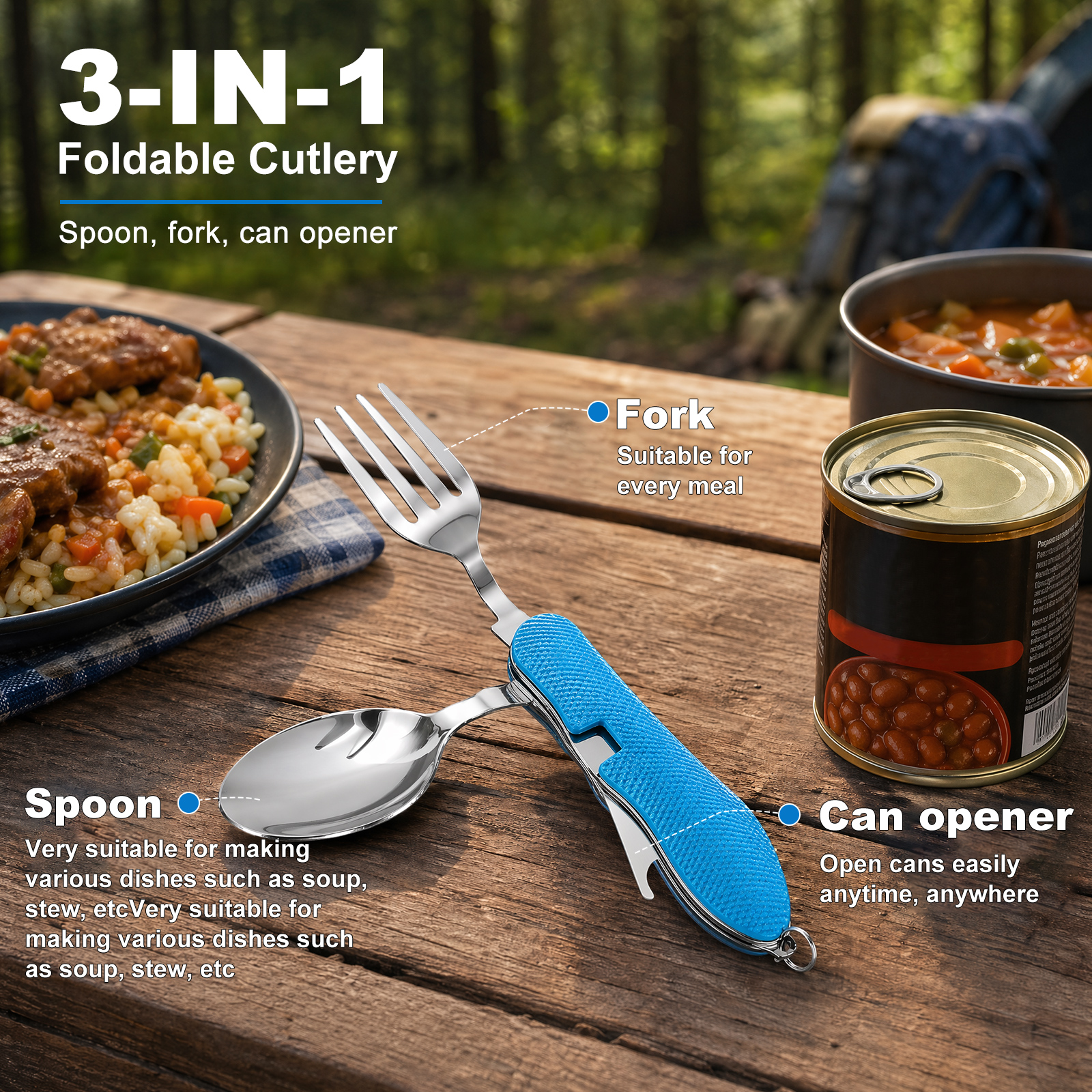 Multifunction 3 in 1 Camping U - مراجعة Outdoor Camping World وسعره