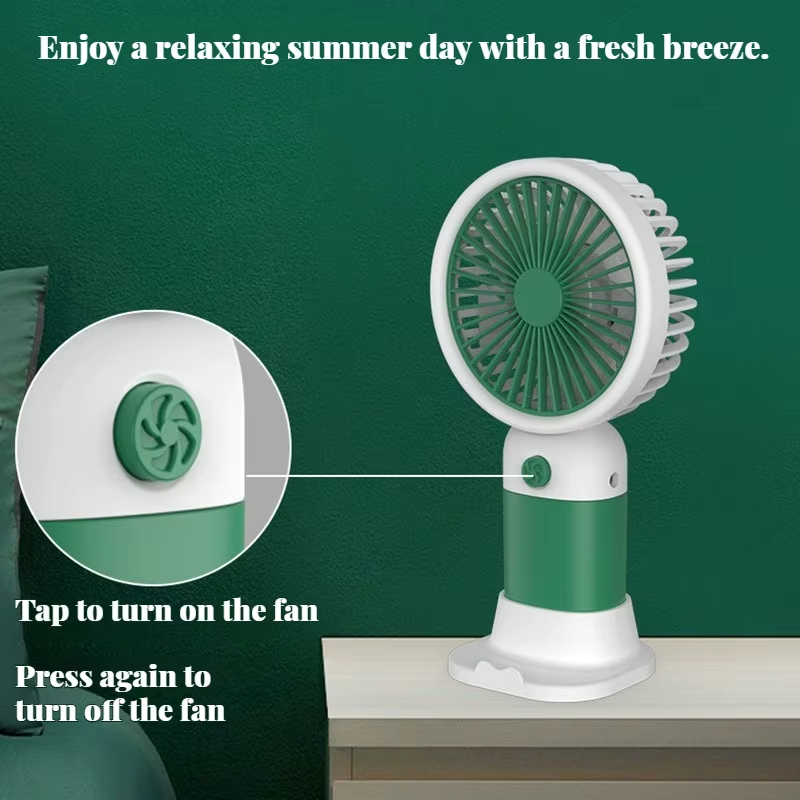 1pc Summer Mini Fan Portable H - مراجعة Outdoor Camping Misting Fan وسعره