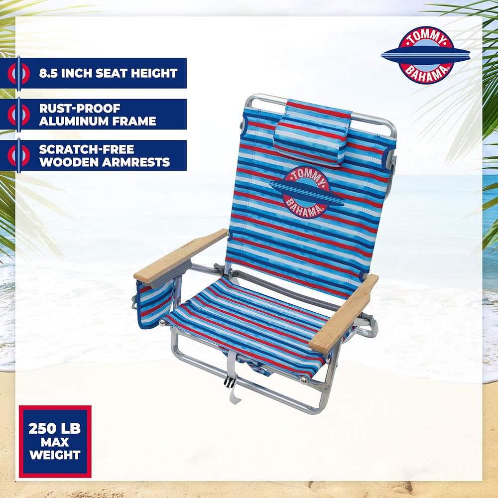 Classic 5-Position Folding Bea - مراجعة Folding Chair وسعره