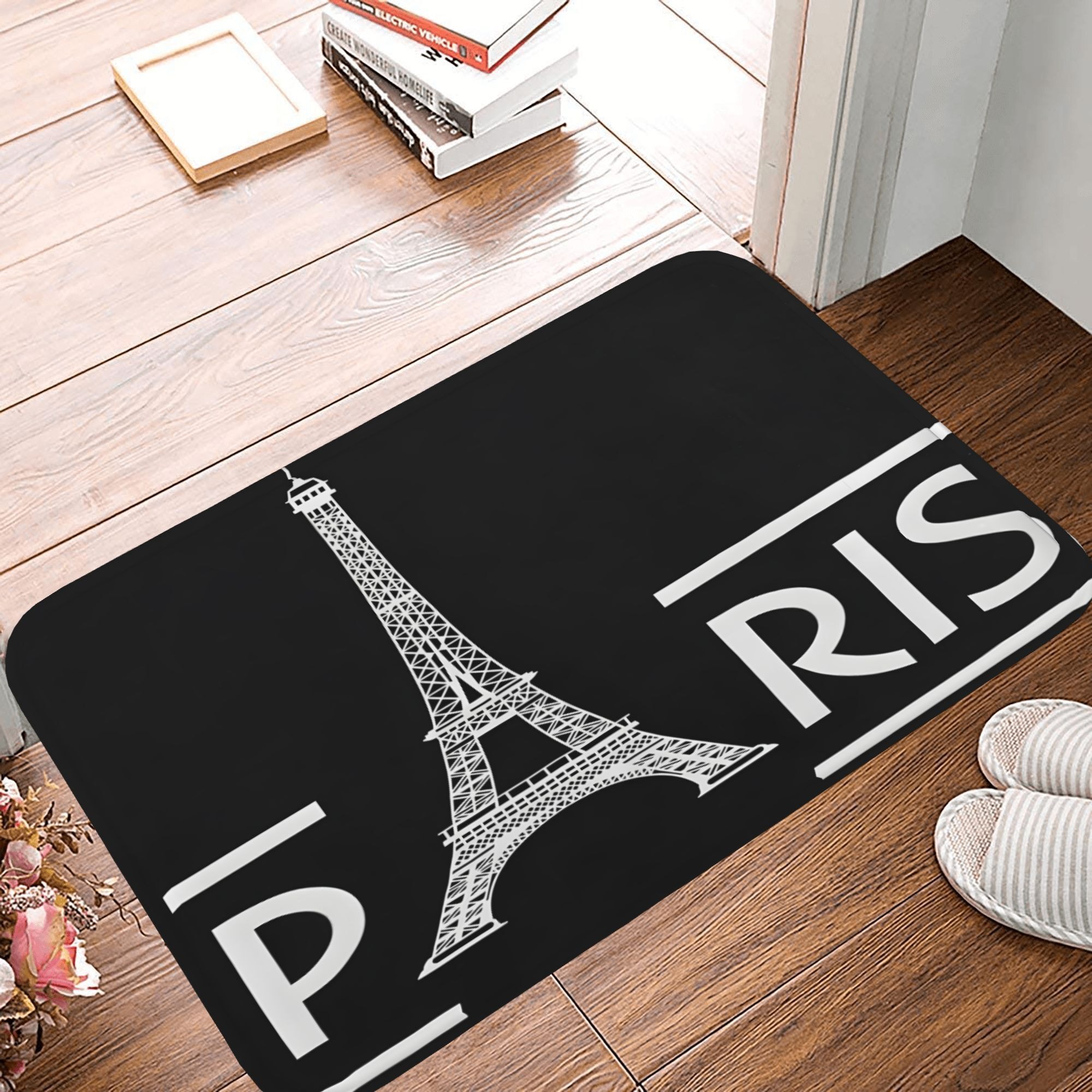 1PC PARIS Pattern Kitchen Rug  - مراجعة Outdoor Camping Kitchen With Sink وسعره
