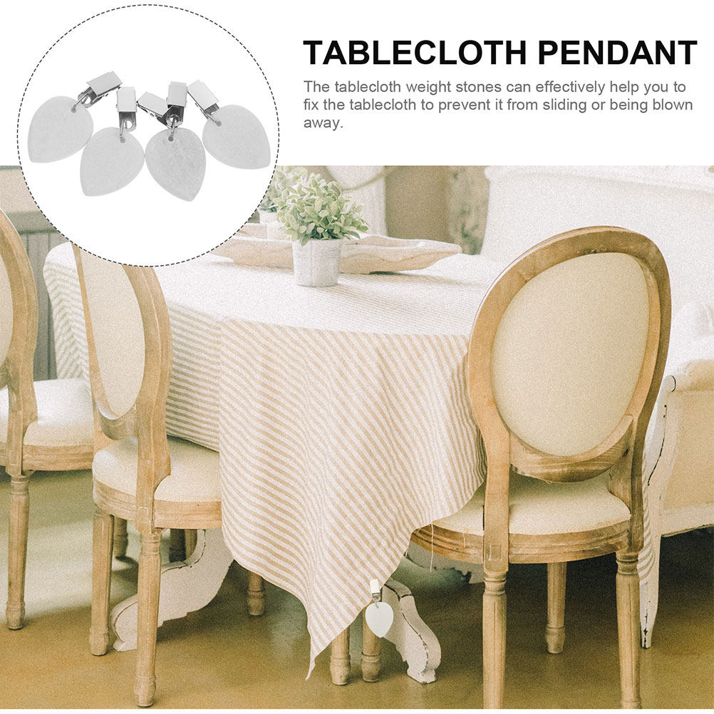 6pcs Tablecloth Weights Compac - مراجعة Outdoor Camping Table وسعره