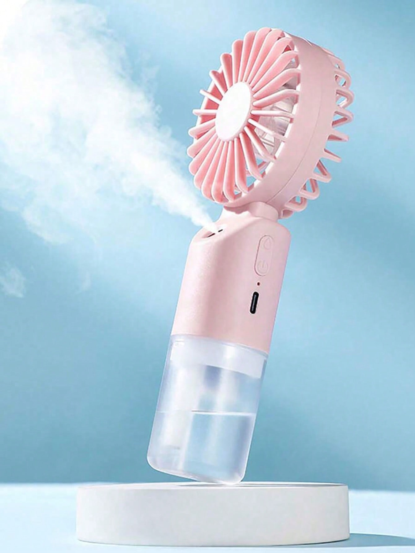 Mini Handheld Mist Fan, Portab - مراجعة Outdoor Camping Misting Fan وسعره