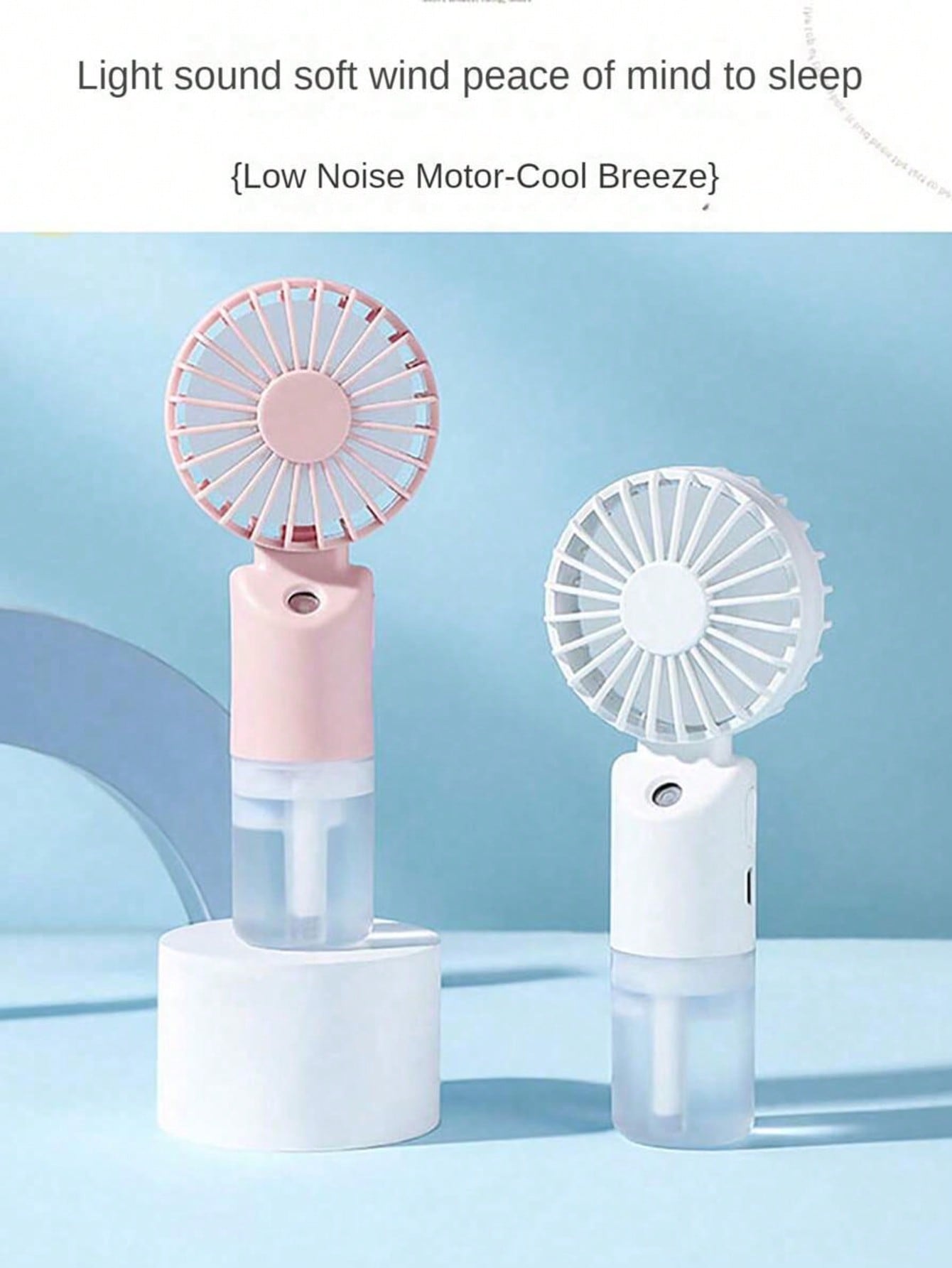 Mini Handheld Mist Fan, Portab - مراجعة Outdoor Camping Misting Fan وسعره