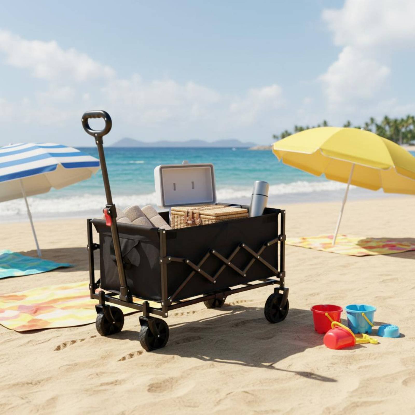 Portable Camping Wagon Space-S - مراجعة Jinli Outdoor Camping وسعره