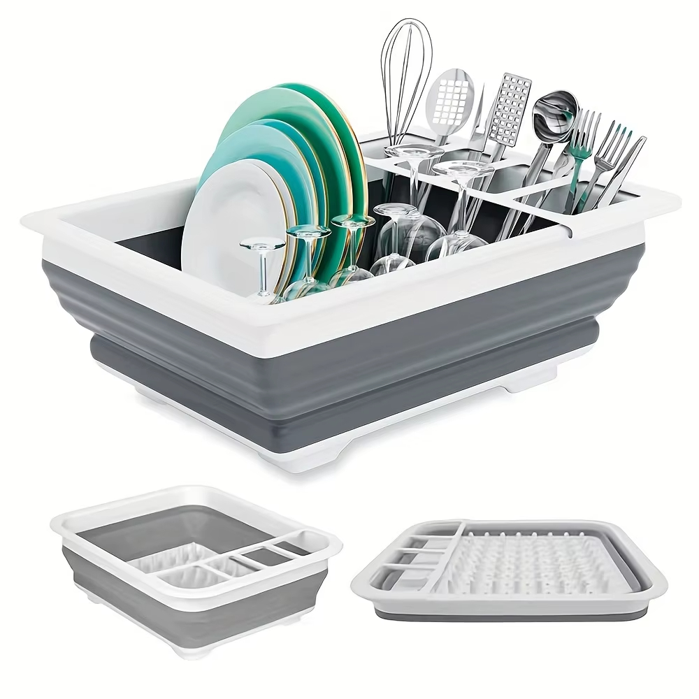 Collapsible Dish Drying Rack w - مراجعة Outdoor Camping World وسعره