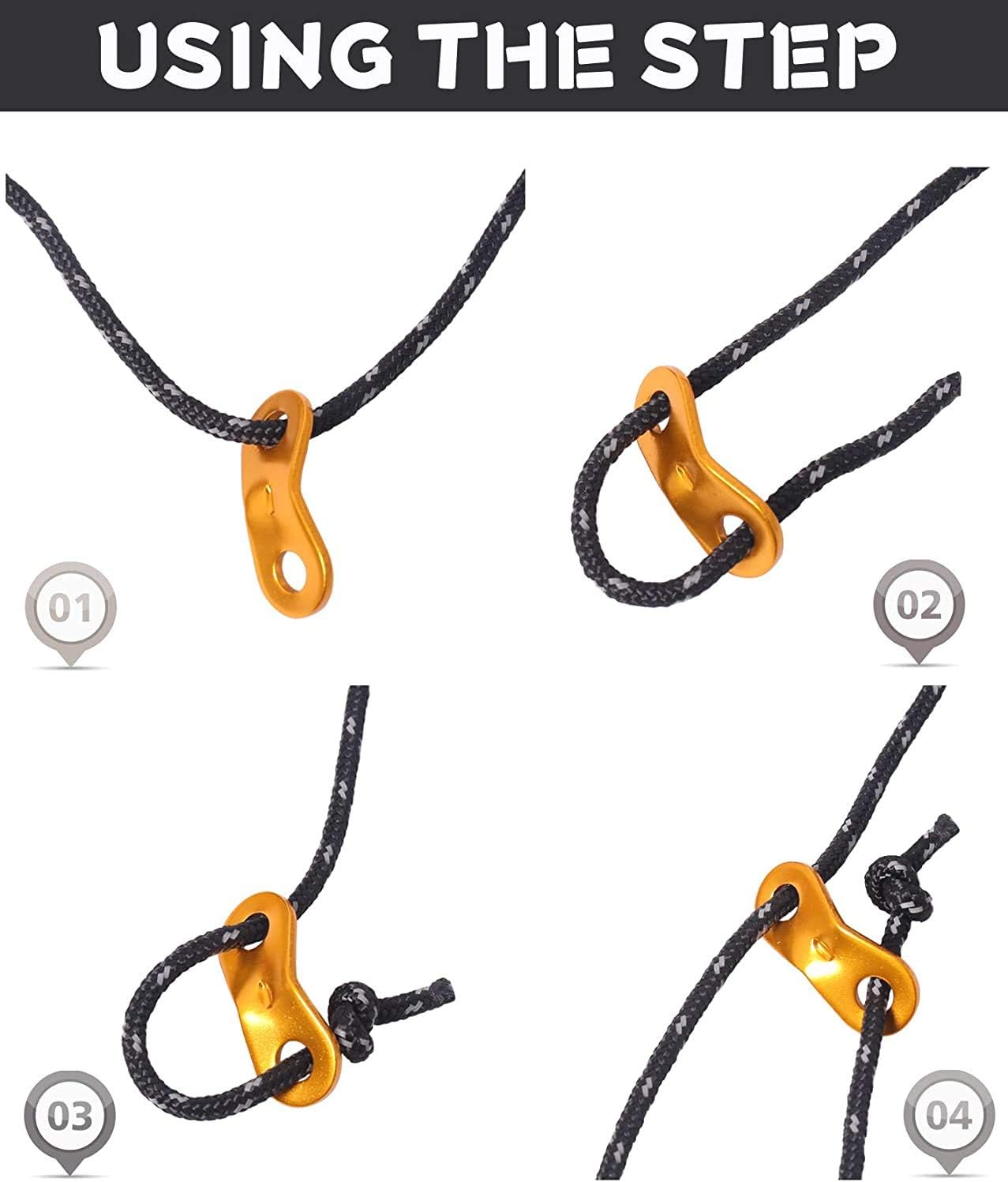 4m Reflective Guy Lines Tent C - مراجعة Outdoor Camping Extension Cord وسعره