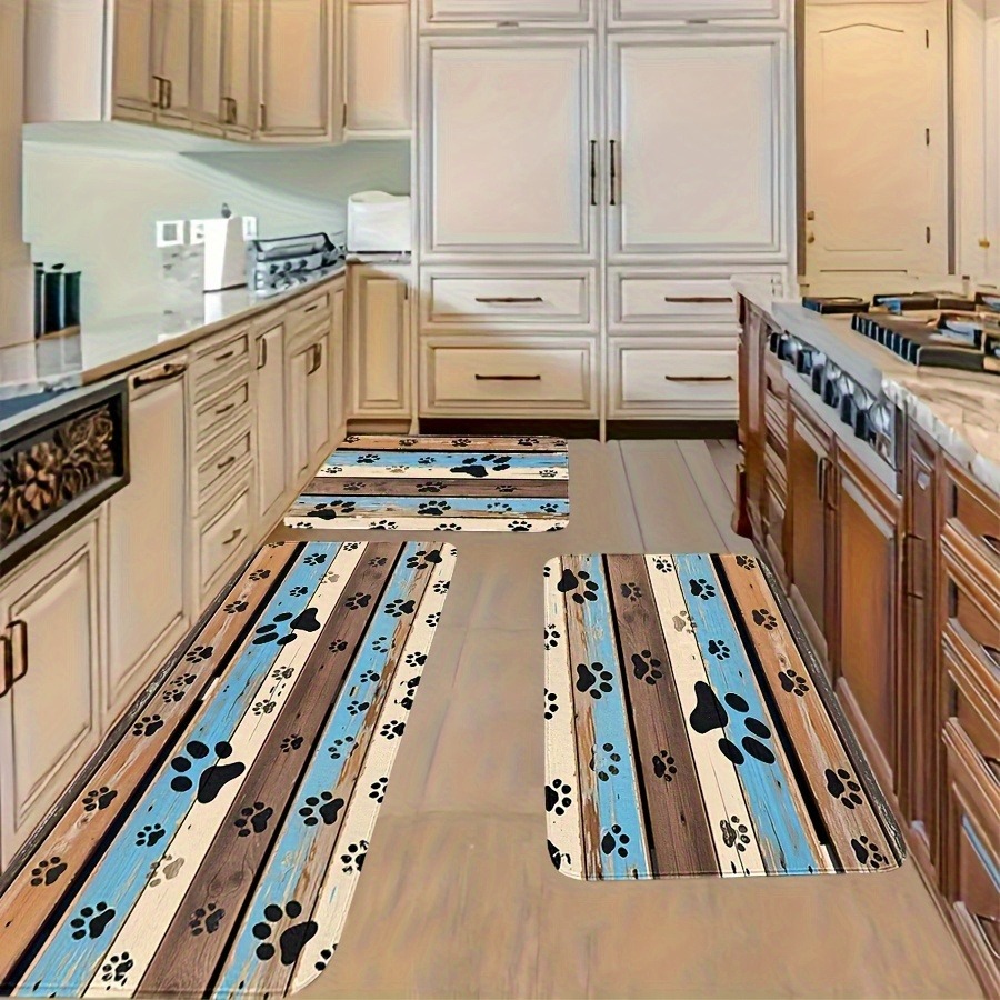 1PC Paw Prints Pattern Kitchen - مراجعة Outdoor Camping Kitchen With Sink وسعره
