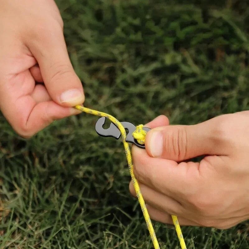 10pcs Adjustable Camping Tent  - مراجعة Outdoor Camping Extension Cord وسعره