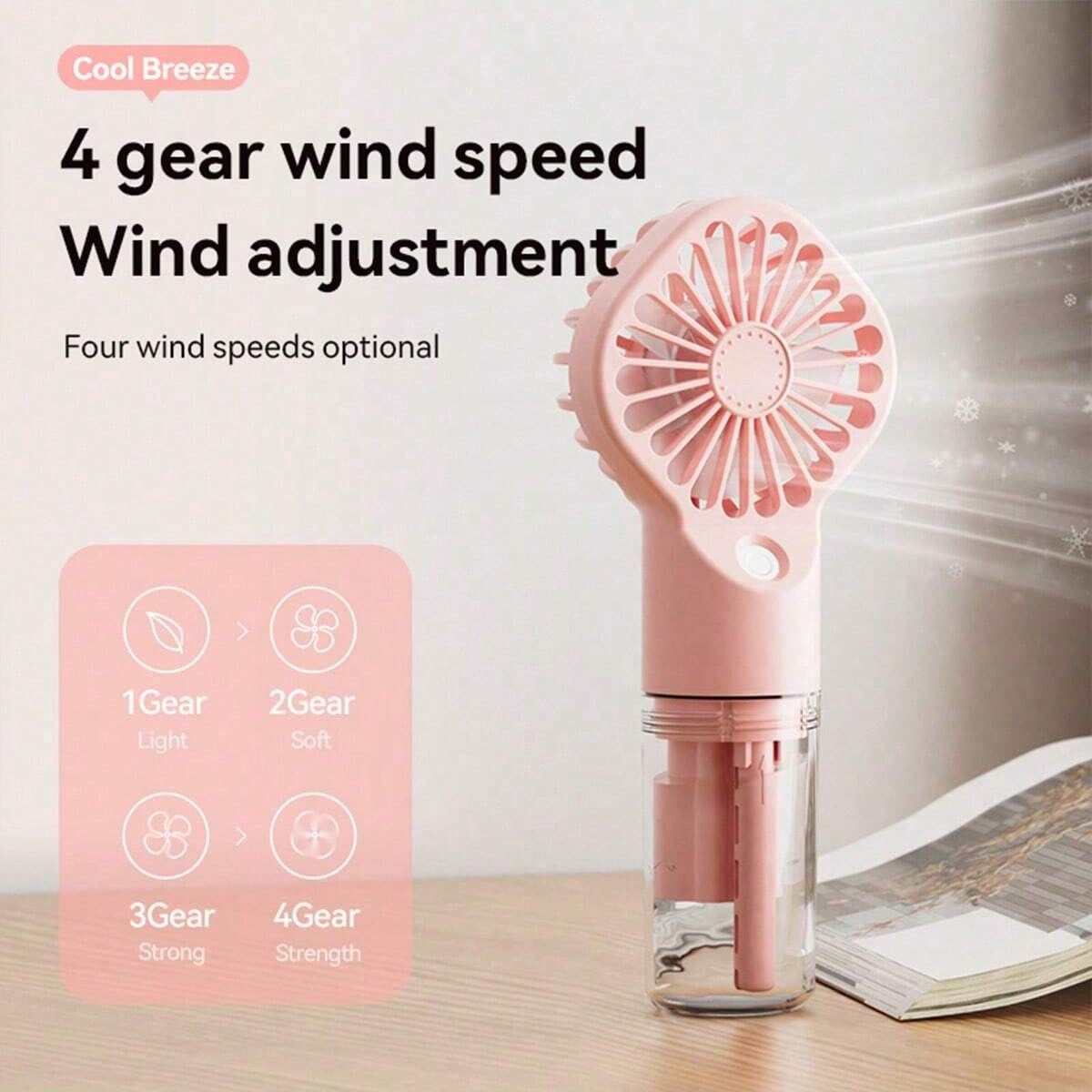 Portable Mist Fan - Handheld M - مراجعة Outdoor Camping Misting Fan وسعره