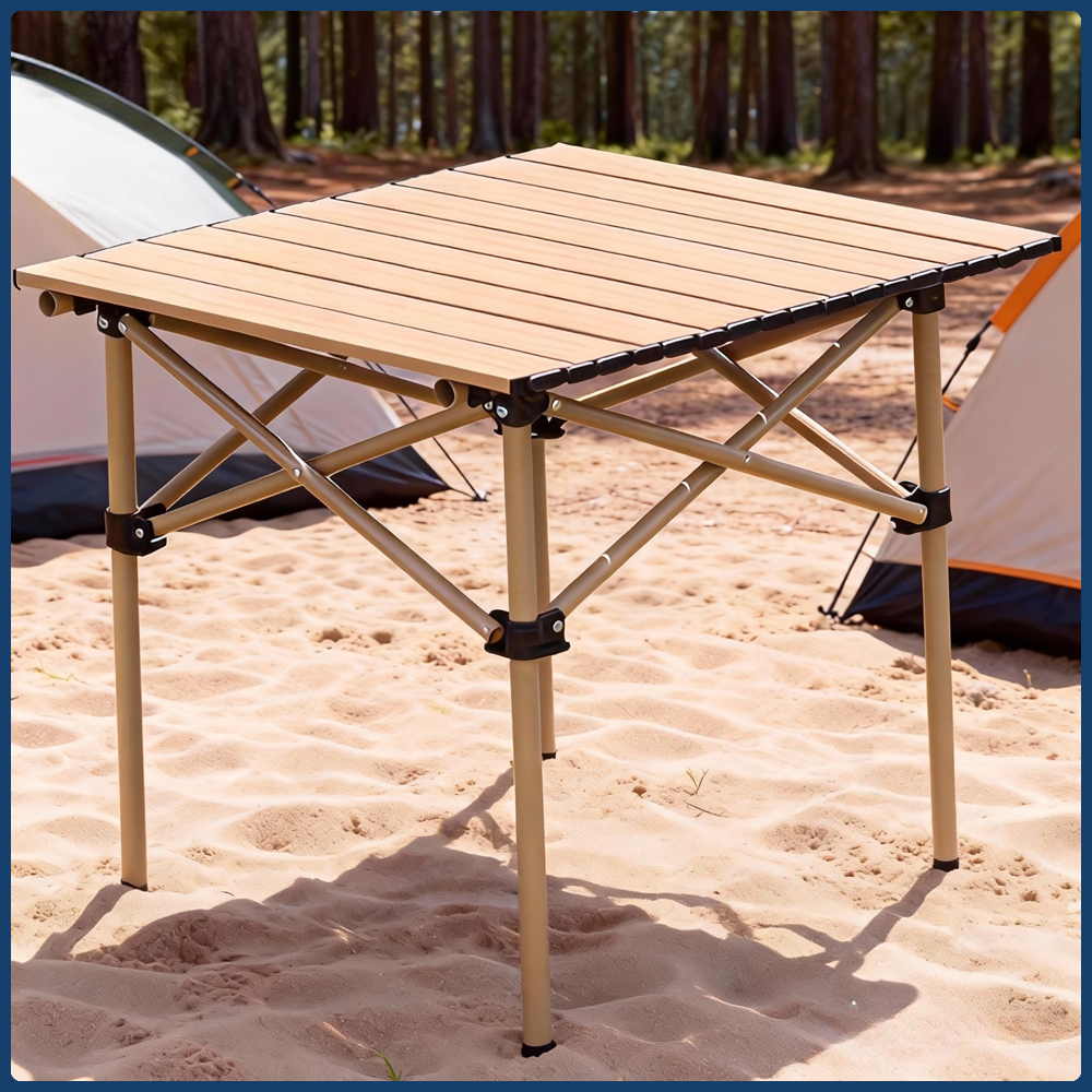 Outdoor folding table, camping - مراجعة Outdoor Camping Glamping Share وسعره