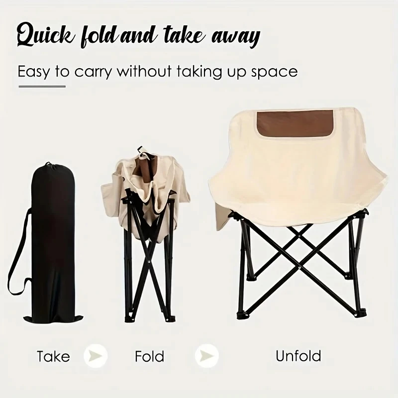 Portable Camping Chair, Foldab - مراجعة Outdoor Camping Folding Chairs وسعره