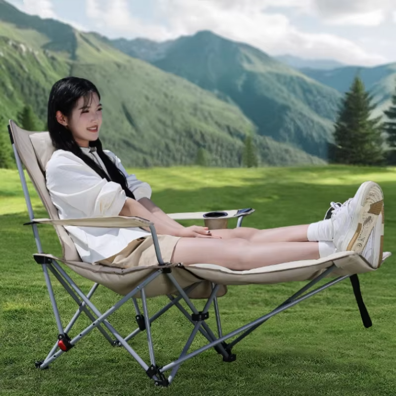Folding Recliner Portable Camp - مراجعة Outdoor Camping Folding Chairs وسعره