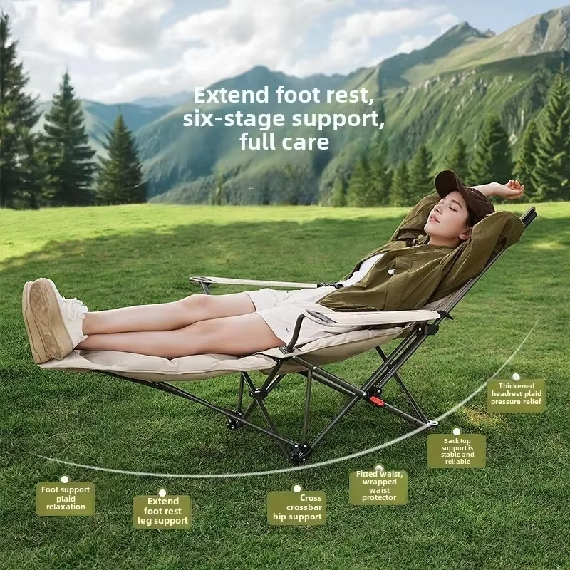 Folding Recliner Portable Camp - مراجعة Outdoor Camping Folding Chairs وسعره