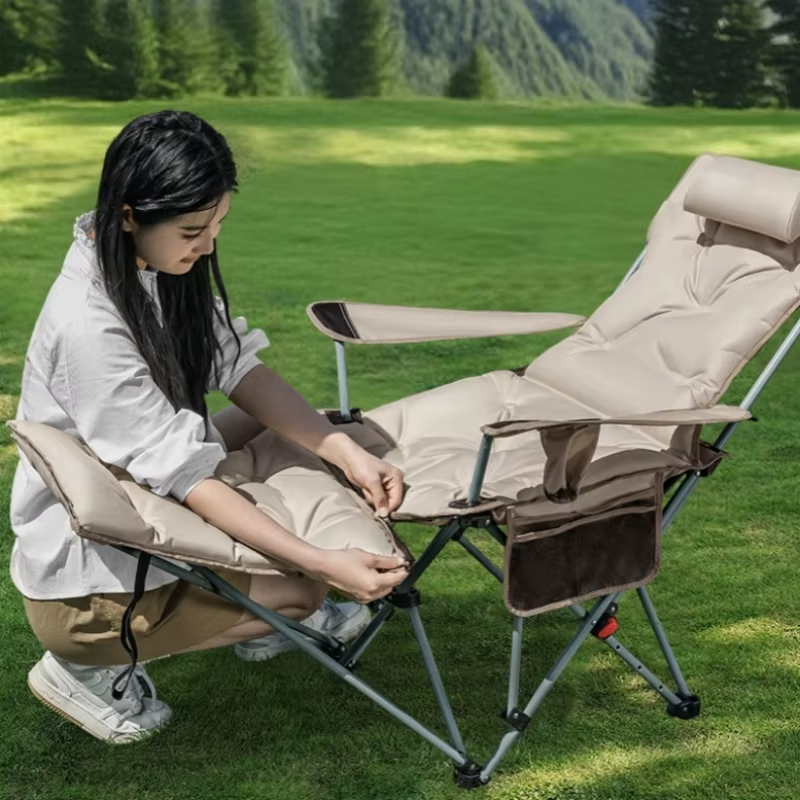 Folding Recliner Portable Camp - مراجعة Outdoor Camping Folding Chairs وسعره