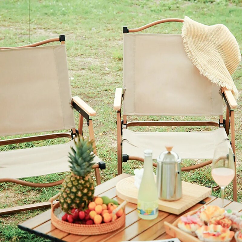 2pcs/1pcs Portable Camping Cha - مراجعة Folding Chair وسعره
