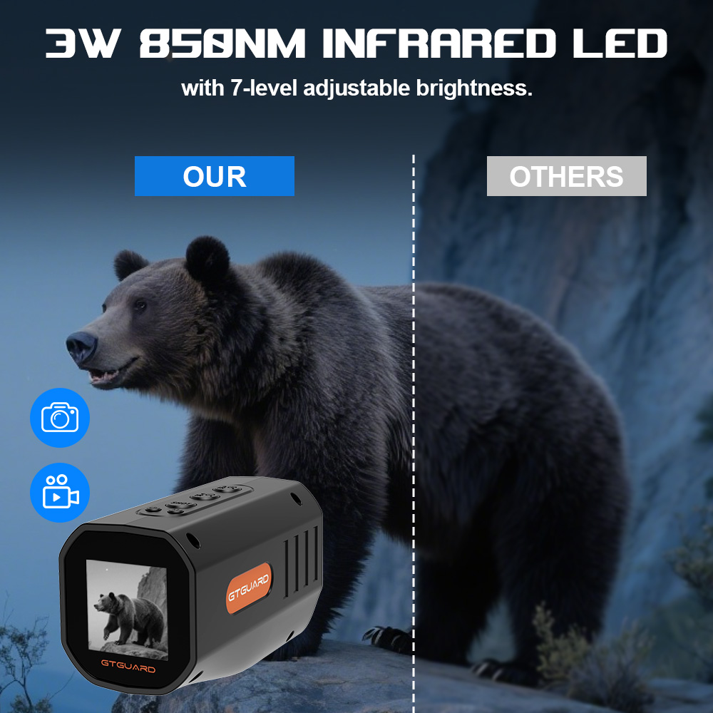 GTGUARD N3 Monocular night vis - مراجعة Outdoor Camping Videos وسعره