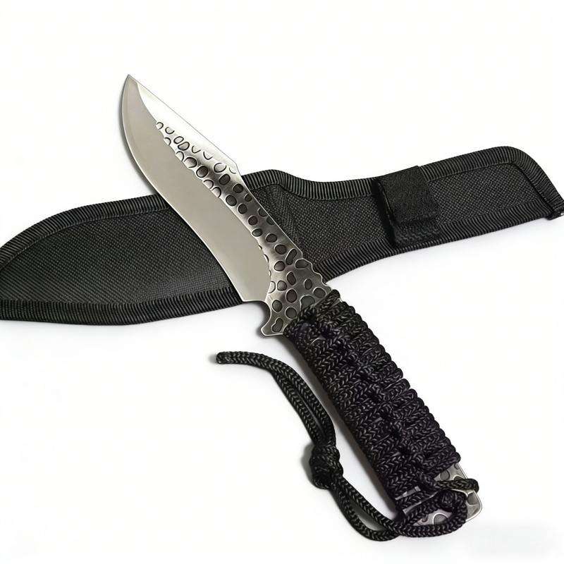 Fixed Blade Knife with Paracor - مراجعة Jinli Outdoor Camping وسعره