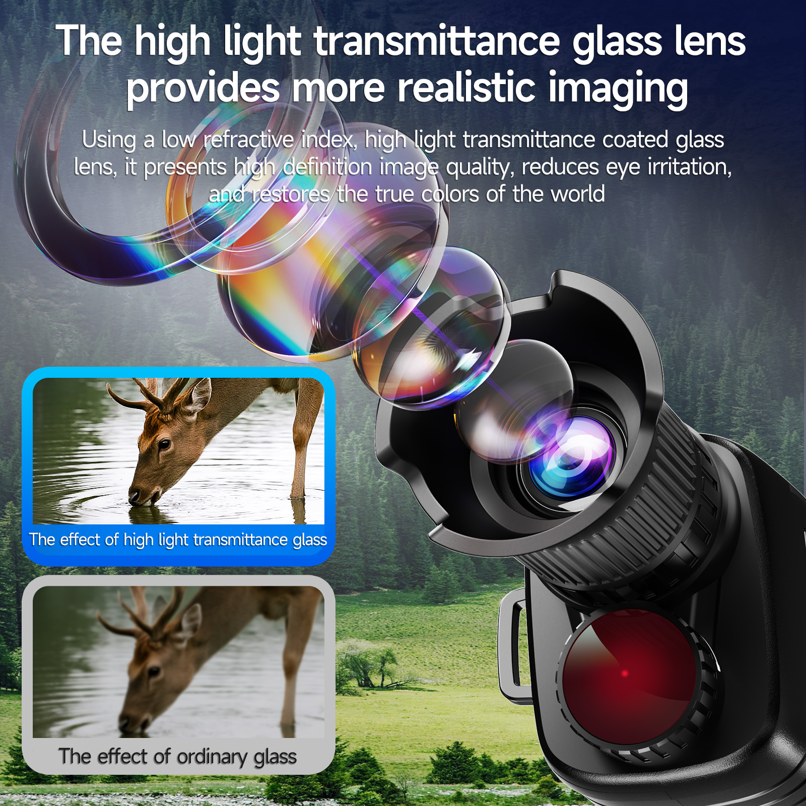 YS02 Digital HD Night Vision M - مراجعة Outdoor Camping Videos وسعره