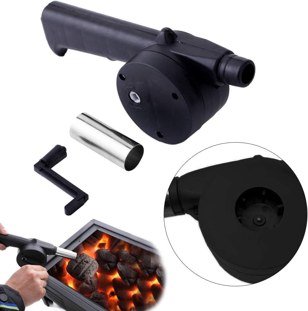 BBQ Fan Air Blower Fast Fire S - مراجعة Outdoor Camping Fire وسعره