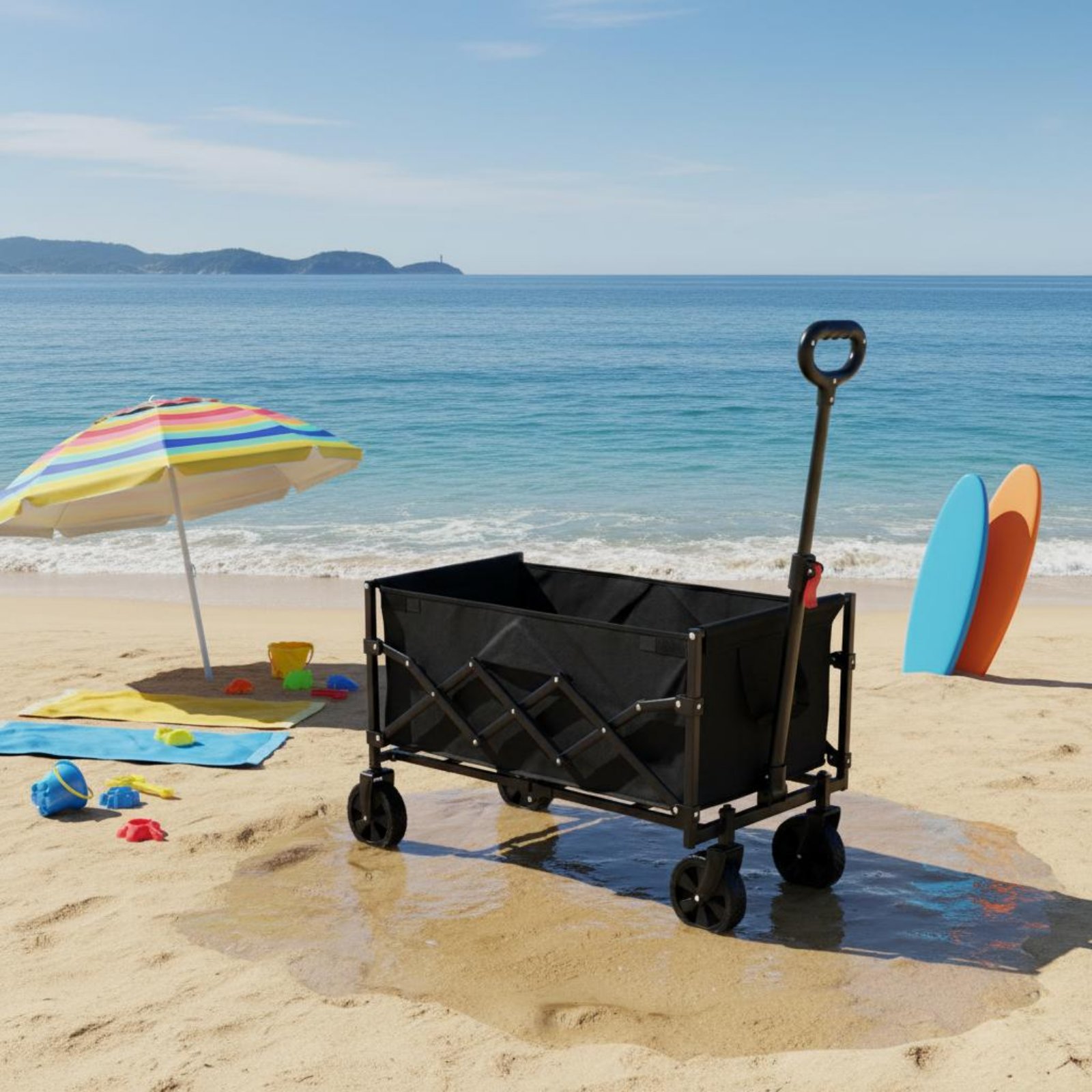 Portable Camping Wagon Space-S - مراجعة Jinli Outdoor Camping وسعره
