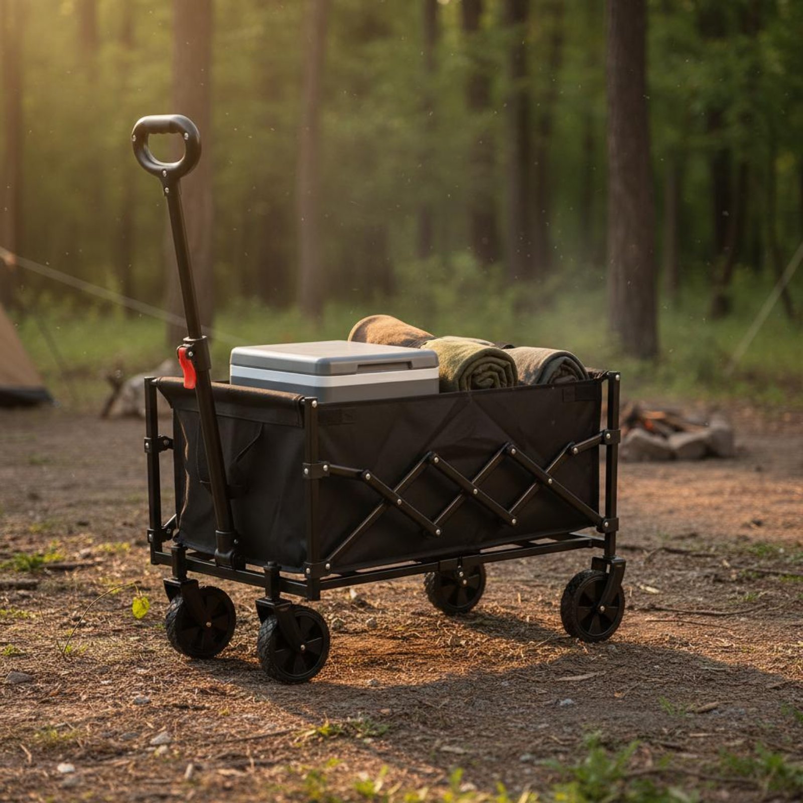 Portable Camping Wagon Space-S - مراجعة Jinli Outdoor Camping وسعره