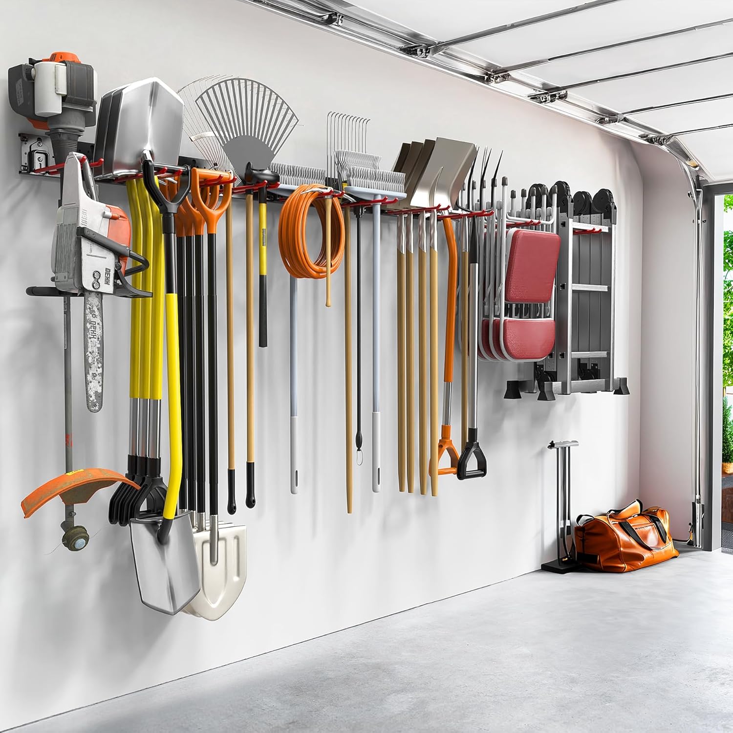 Garden Tool Organizer Wall Mou - مراجعة Folding Chair وسعره