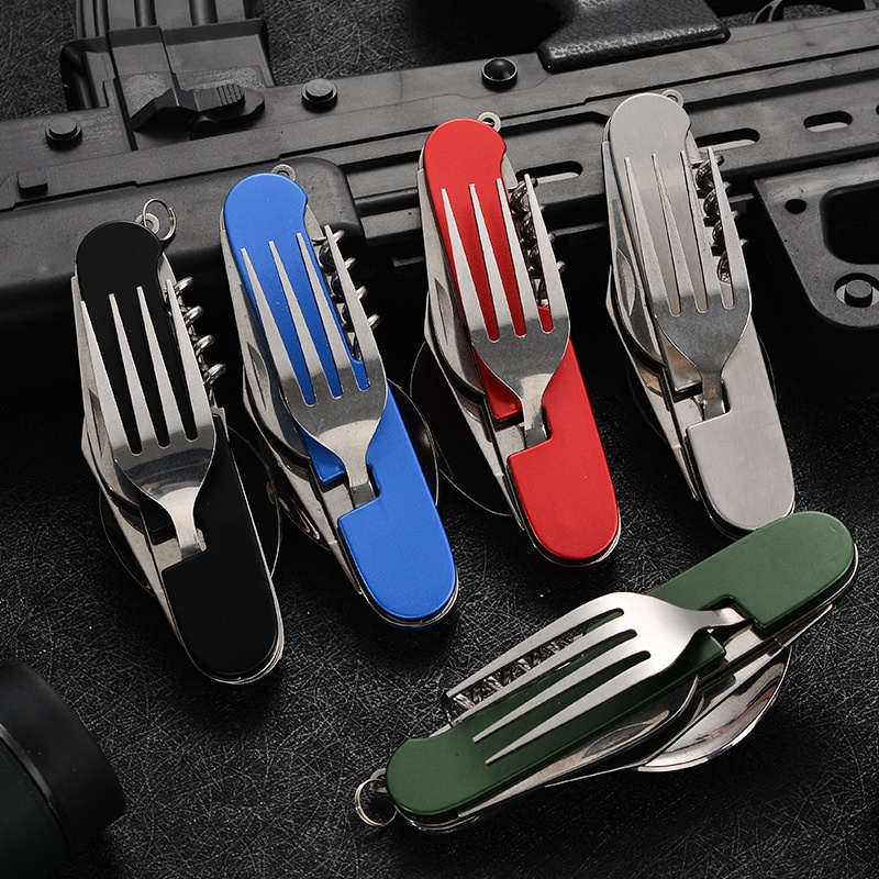 4 in 1 Folding Tableware Detac - مراجعة Outdoor Camping World وسعره