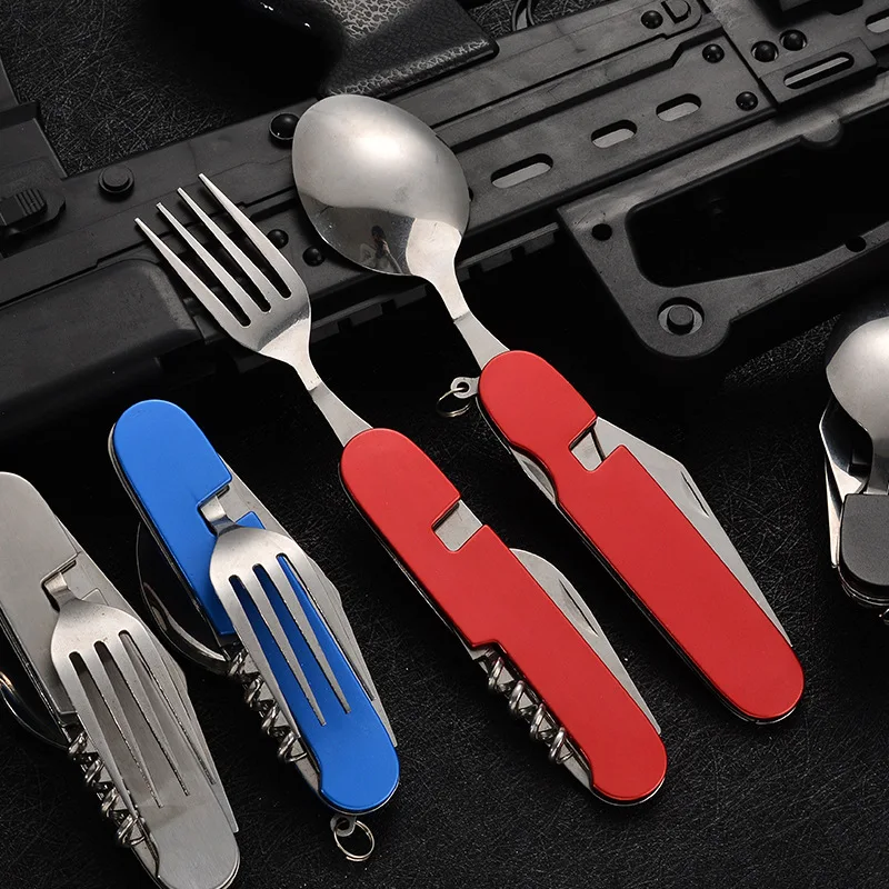 4 in 1 Folding Tableware Detac - مراجعة Outdoor Camping World وسعره