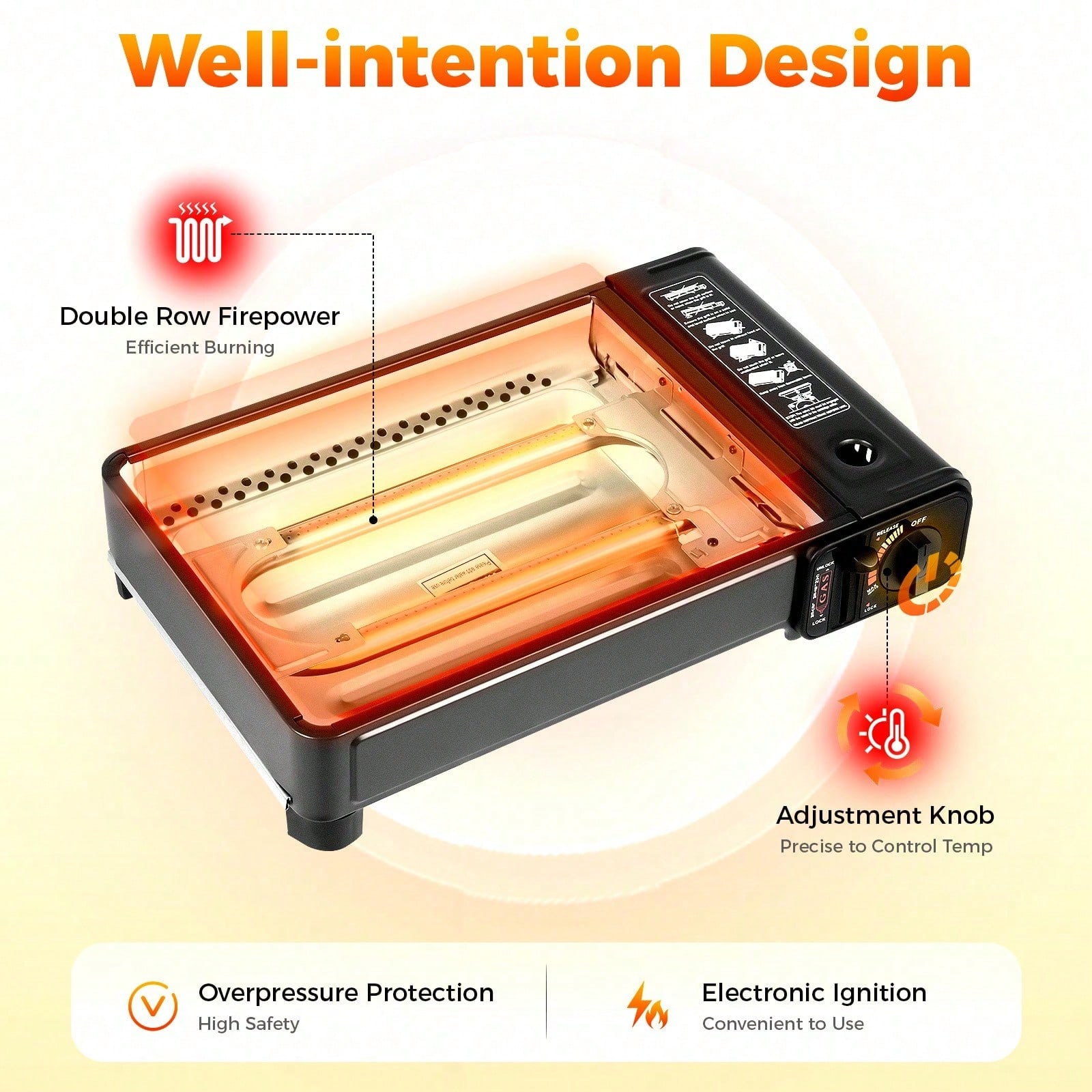 Gas Grill Portable Butane Stov - مراجعة Outdoor Camping Griddle وسعره