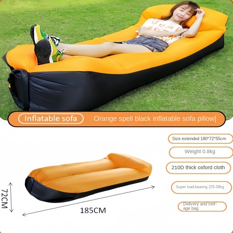 Outdoor Inflatable Sofa, Lazy  - مراجعة Outdoor Camping Folding Chairs وسعره