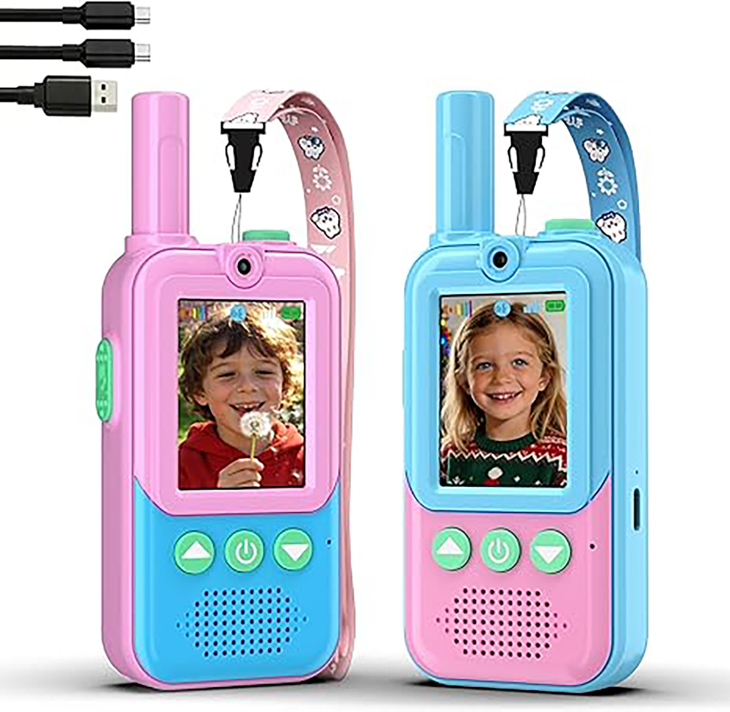 Rechargeable Kids Video Walkie - مراجعة Outdoor Camping Videos وسعره