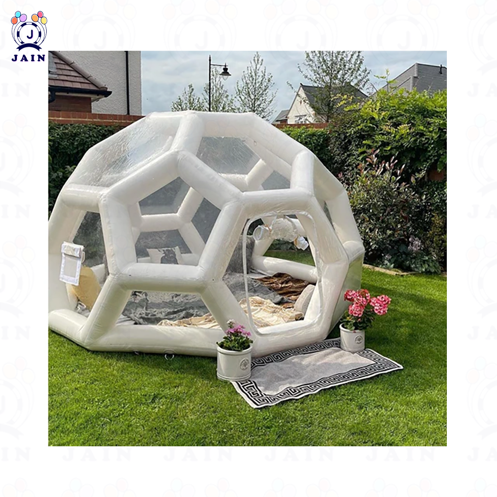 Inflatable Dome Tent with Pump - مراجعة Outdoor Camping Rentals وسعره