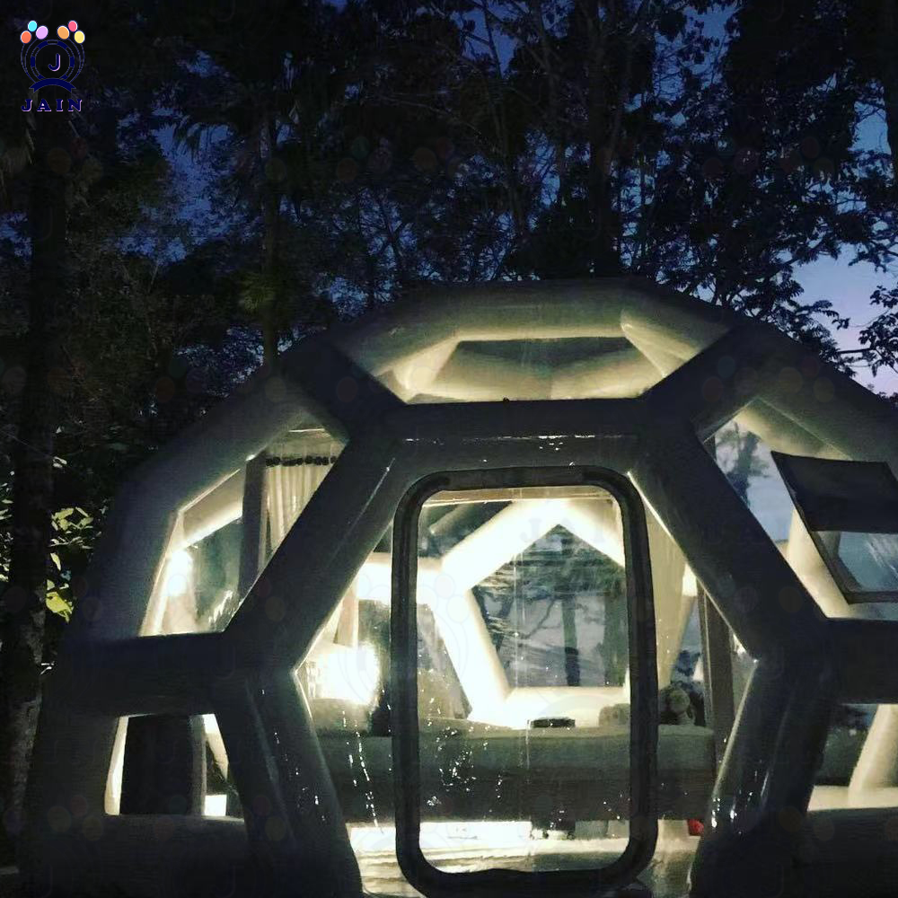 Inflatable Dome Tent with Pump - مراجعة Outdoor Camping Rentals وسعره