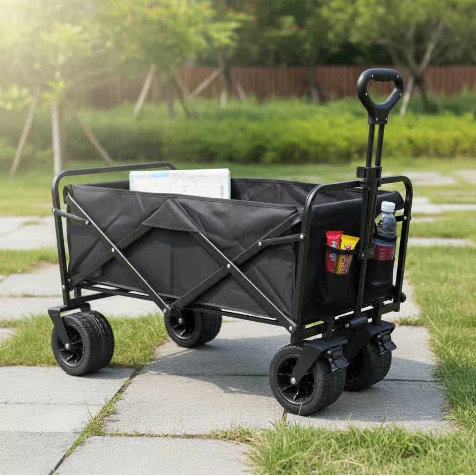 Foldable Camping Wagon Easy to - مراجعة Jinli Outdoor Camping وسعره