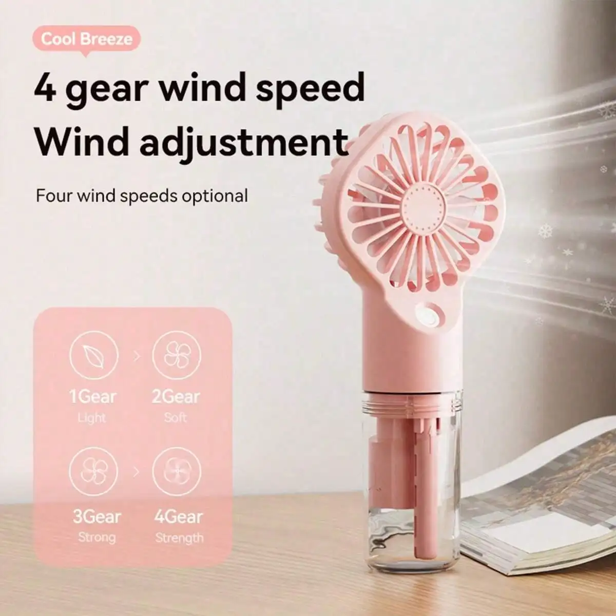 Portable Mist Fan - Handheld M - مراجعة Outdoor Camping Misting Fan وسعره