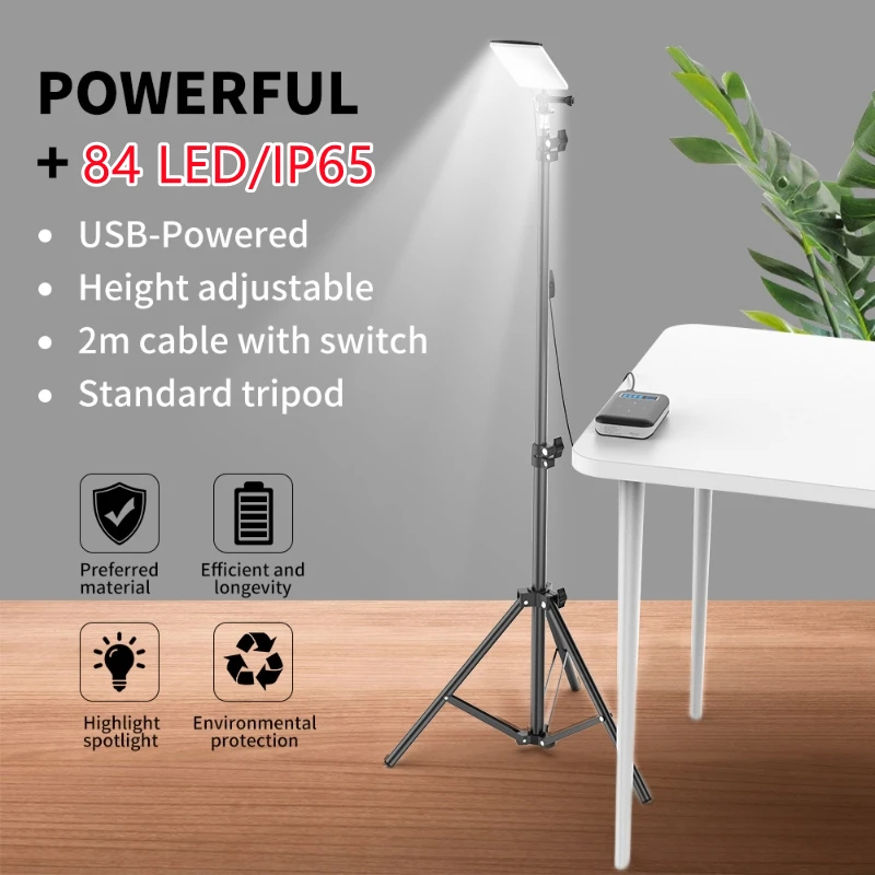 Adjustable 84Pcs LED USB Power - مراجعة Outdoor Camping Videos وسعره