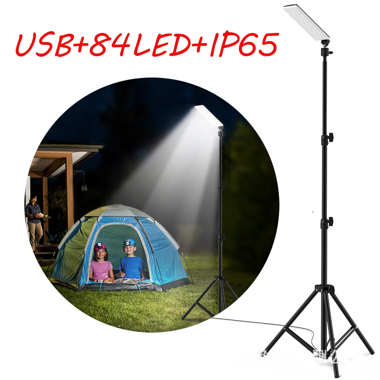 Adjustable 84Pcs LED USB Power - مراجعة Outdoor Camping Videos وسعره
