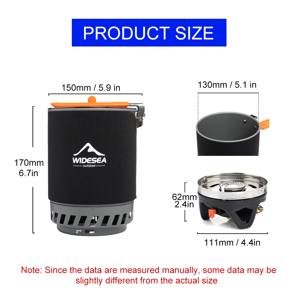 Widesea Camping Cooking System - مراجعة Outdoor Camping World وسعره