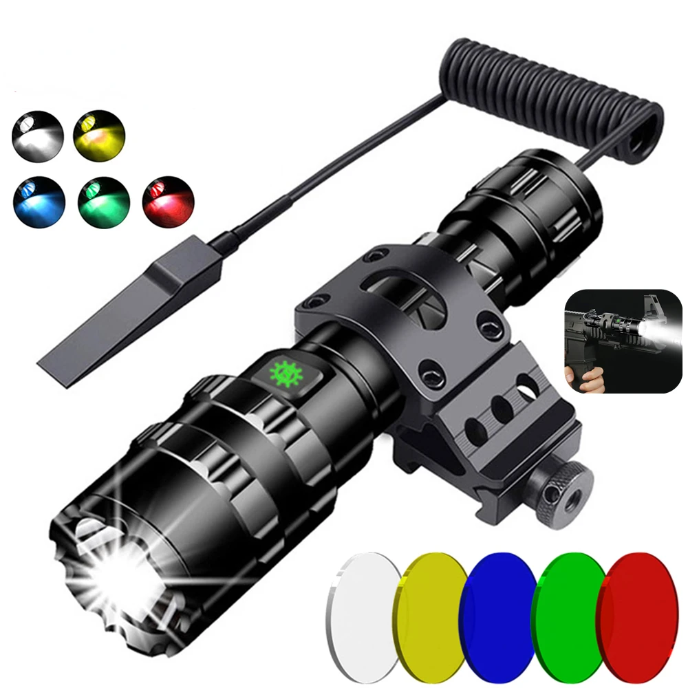 LED Tactical Hunting Flashligh - مراجعة Outdoor Camping Glamping Share وسعره